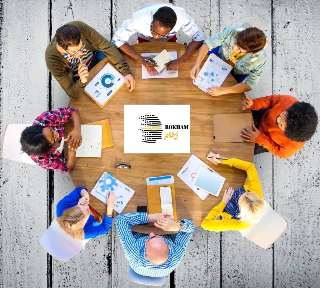 تولید محتوا و طراحی گرافیک 2 تیم تولید محتوای تخصصی در مشهد - شرکت رخام