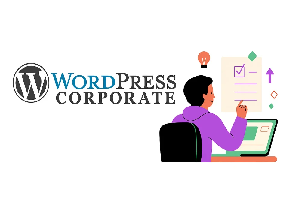 تفاوت طراحی سایت شرکتی و فروشگاهی با وردپرس | راهنمای جامع 4 Wordpress corporate