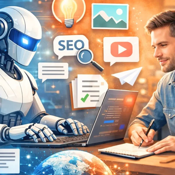 تولید محتوا با هوش مصنوعی